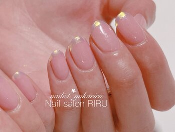 リル(RIRU)/オーロラフレンチネイル