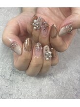 ネイルサロンファストネイルプラス 新宿店(FAST NAIL PLUS)/春ネイル2023【ビジュー】