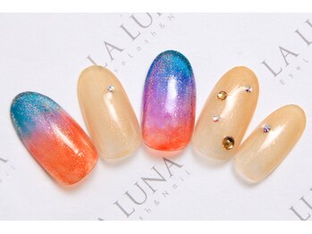 ラルナ ネイルアンドアイラッシュサロン(LA LUNA nail & eyelash salon)/23年8月9月◇定額ボリューム◇