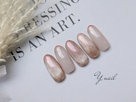 シンプルマグネットネイル