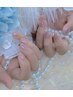 ★☆ ジェルオフ無料☆★ ◇HAND◇ ミラーグラ or オーロラネイル ￥6000