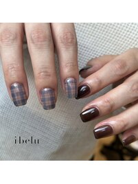 チェックネイル