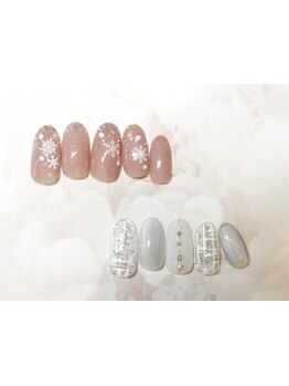 手描きアートが得意なサロン