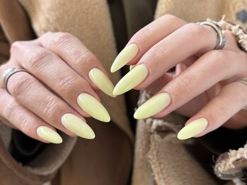 ディプティモイラネイル(dipty MOILA Nail)/長さ出しワンカラー