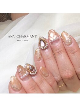 アンシャルマンネイルスタジオ(Ann charmant nail studio)/セレクトデザインコース¥6,800~