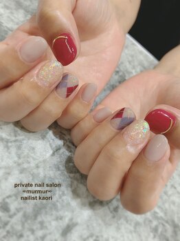 プライベート ネイルサロン マーマ(murmur)/アーガイルデザイン