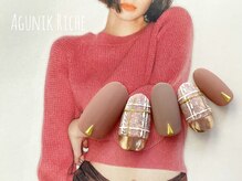 アグニークリッシェ(Agunik Riche)/【チェックネイル】