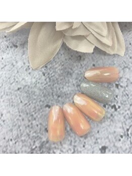 はあとねいる 大阪あびこ店の写真/【大阪あびこ店/はあとねいる】通いやすいワンカラーALL¥3,850/フットネイルALL¥4,400◎