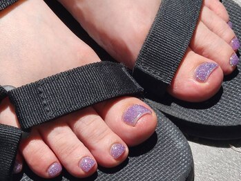 ネイルアン 下中野店(Nail Ann)/フットワンカラー