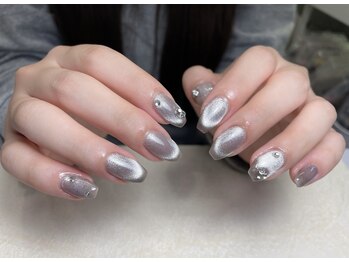 メオネイル(MEO NAIL)/シルバーマグネットネイル