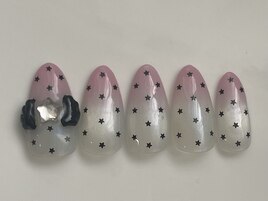 スタードットグラデ¥8800