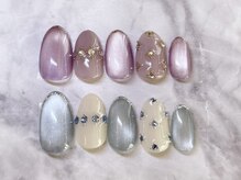 ネイルサロン ブリオン(Nail Salon Bullion)/エレガントビジューネイル