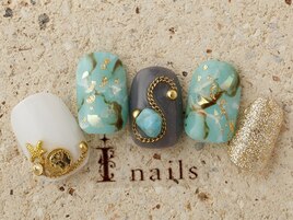 海ターコイズチェーン　10480円