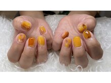 ビーハ ネイル(BeHA)/オレンジネイル