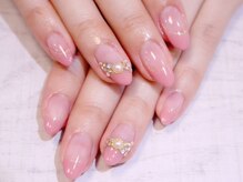 ラルネイル 大宮(Lull. nail)/＊リボン＊ビジュー＊