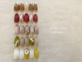 大人のWinter Nail sample♪