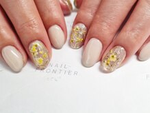 ネイルフロンティア 吉祥寺(NAIL FRONTIER)/押し花×ミラー11980円