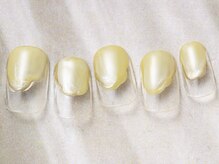 アイネイルズ 天神今泉店(I-nails)/【miho.y】ニュアンスグリーン