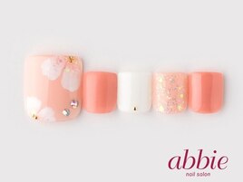 桜フットネイル2021 ￥11902