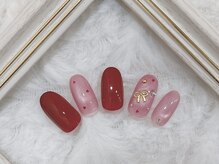 バーガンディ 武蔵浦和(BURGUNDY)/リボンネイル