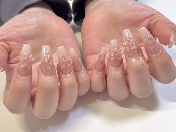 ネスネイル 池袋(Nes.nail)/クリアパーツネイル
