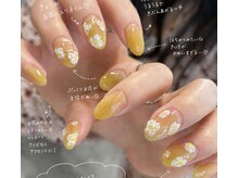 ナチュラリー 新松戸(Naturally)の雰囲気（ワンカラーにオーロラパウダーが旬♪ひと足先に春ネイル）