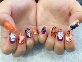 ハロウィンネイル