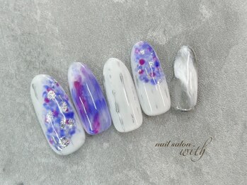 ウィズ 神戸(with)/あじさいアートネイル