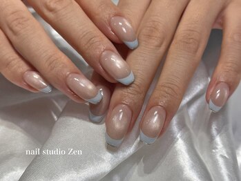 大人フレンチネイル