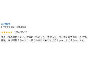 そら鍼灸整骨院/Google口コミ☆