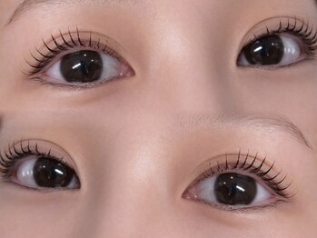 プリート(Pulito)の写真/【姪浜駅目の前】上向き美まつげで目力UP!プロの技で理想の目元♪［まつげパーマ¥3980/パリジェンヌ¥4980］