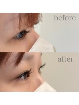 シャックジュール ボゥ(ChaqueJour Beau)/マツエク+マツパでぱっちり