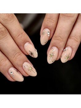 アンジーネイルアイラッシュ(Angie Nail Eyelash)の写真/【100分/120分】時間内アートし放題◎持ち込みOK！こだわりのデザインを理想の指先に♪