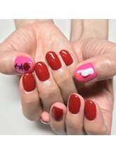 サニーサイドアップ ネイル(Sunny SideUp nail)/Snack Rose