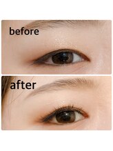 ビビデバビデ(Vivide Vavide)/【まつエク】目尻長めデザイン