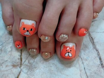 ネイル スパ ココプラス(Nail spa Cocoplus)/うまるちゃんのキャラネイル
