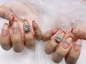 モルフォネイル(Morpho nail)/#ワンホンネイル #モテカワ