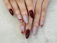ネイルサロン ドゥ(Nail Salon Doux)/【ほり】ハートネイル