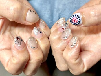 キューシーネイル 川崎(QcNail)/好きなもののモチーフも！