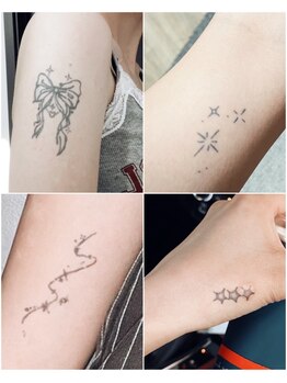 アイネイル 小倉(ai nail)の写真/夏フェスや海、旅行で映えるジャグアタトゥー！おしゃれに肌を彩り、思い出も写真ももっと素敵に♪