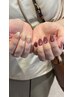 Hand　他店オフ無料　 パラジェル使用◆お好きなアート２本コース5500円