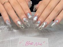 Best Nail 銀座店【ワンホンネイル・スカルプ・パラジェル・上品ジェルネイル】/長さ出し10本デザインネイル