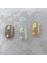 ディスクエア ネイル(Dsquare nail)/ちゅるんオーロラネイル