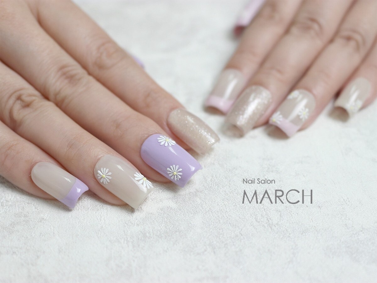 今月限定◆新作アート【自爪】ご新規様￥5742〜/リピーター様￥6842〜