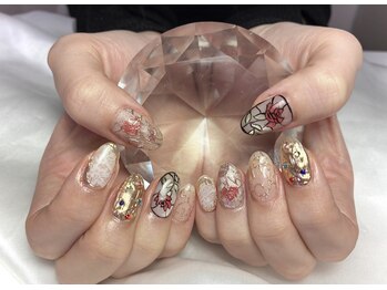 アールケーネイル 中野坂上(RK nail)/美女と野獣ネイル