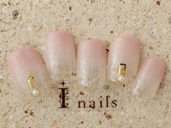 アイネイルズ 町田店(I nails)/微粒子グラデーション7480円
