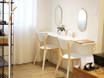 ベルアイラッシュ(Belu eyelash)/施術後のメイクスペース