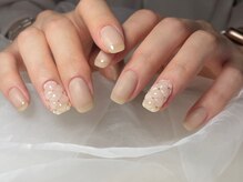 サロンドフォーエイチ(salon de 4H)/ぷっくりキルティングネイル☆