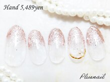 プラスネイル 銀座中央通り店(PLUS NAIL)/【2090】定額5,489円ラメ