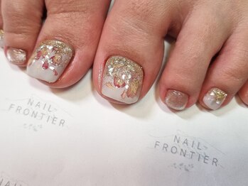 ネイルフロンティア 吉祥寺(NAIL FRONTIER)/ドライフラワーグラデ8980円~